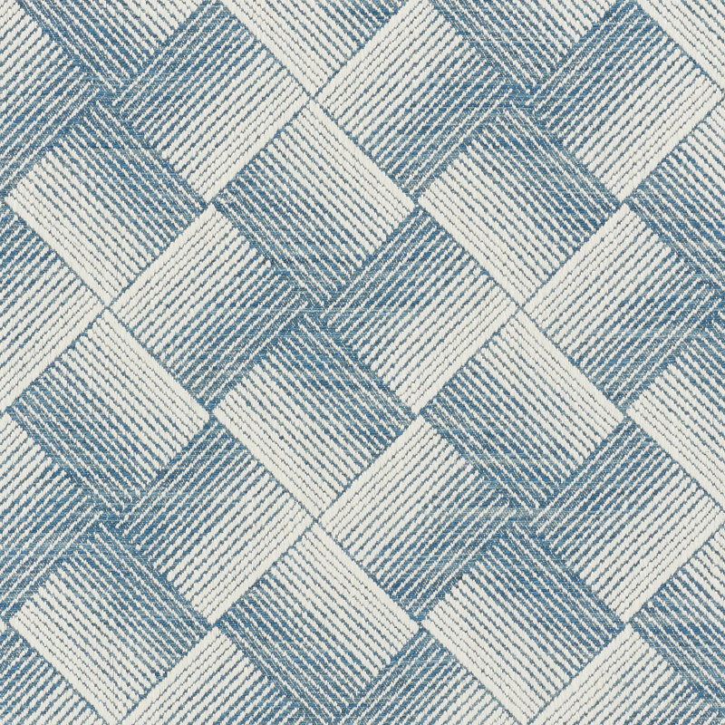 Tissu Ashberg, Bleu
