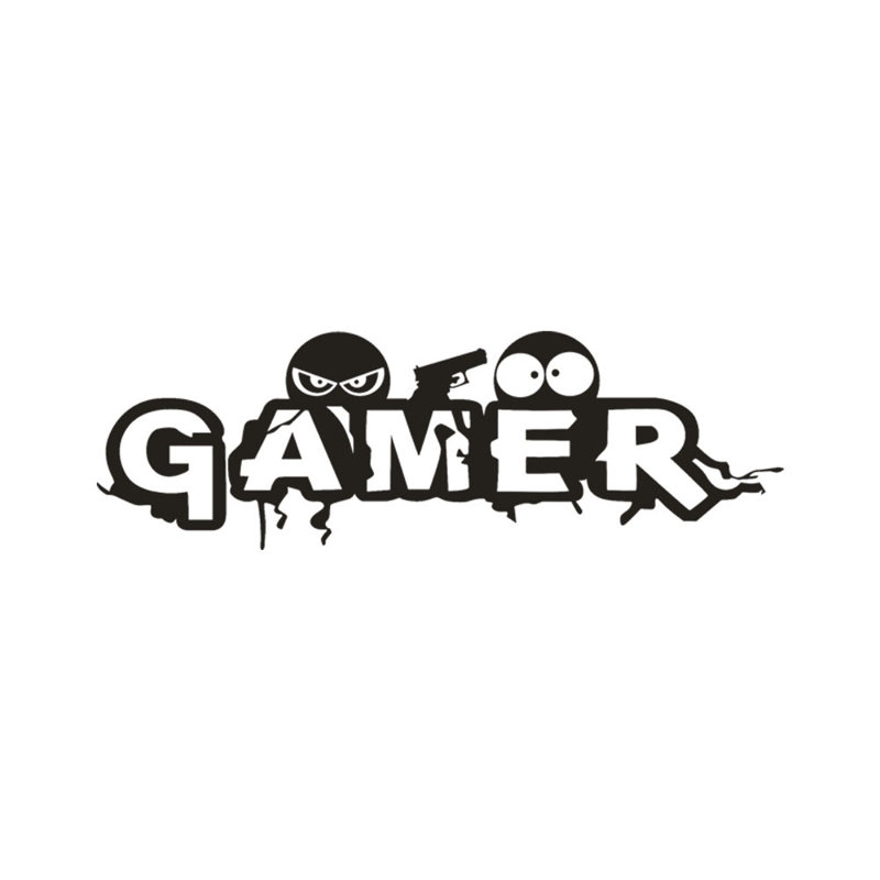 Adhésif mural en vinyle Gamer