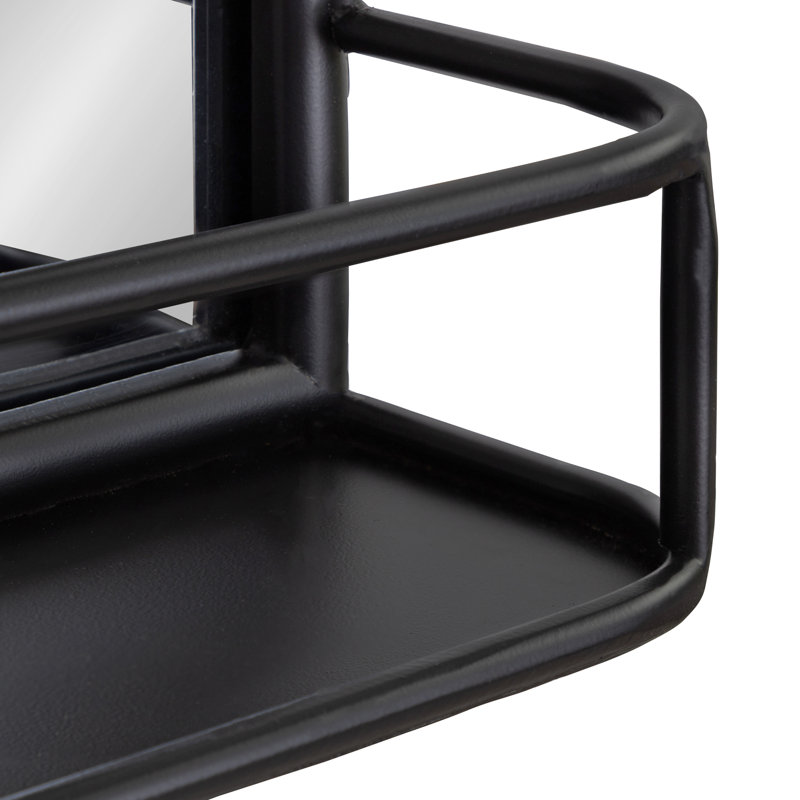Miroir d'appoint Koda, Noir