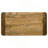 Governess Natural Mango And Black Rectangular Dining Table