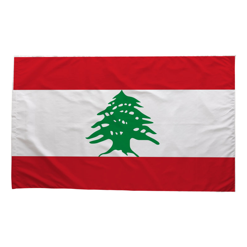 Drapeau du Liban - drapeau extérieur, H 24 po x l 36 po