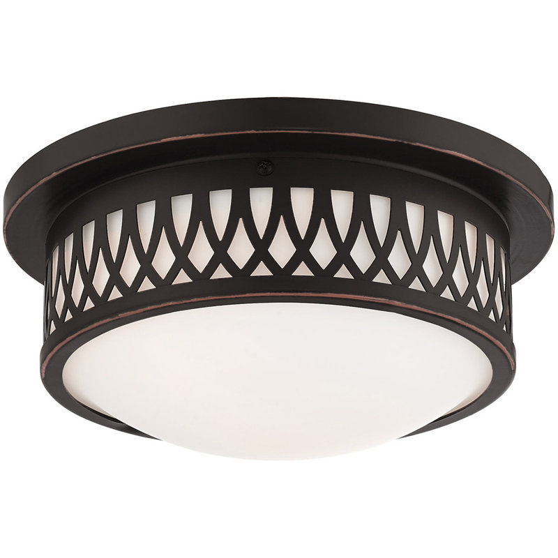 Ibeth Glass Flush Mount