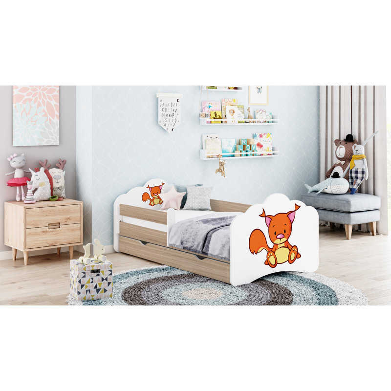 Pulaski Cabin Bed Themed Beds, Sonoma Oak, 65 x 80 x 160cm