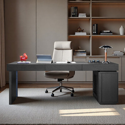 Deskfor home use with built-in computer console