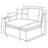 Greeley 5-piece Upholstered Modular Sectional Sofa