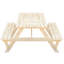 Table de pique-nique en bois Parlington-2089299055