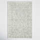 Cait Floal Handmade Tufted Wool/Viscose Aqua/Light Gray/Olive Area Rug