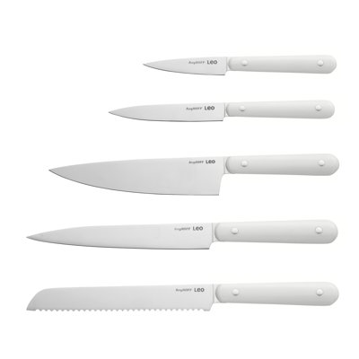 BergHOFF Slate Stainless Steel 5Pc Complete Knife Set