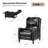 Neliyah 28.75" Wide Genuine Leather Recliner-105914585