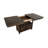 Gabler Elona Counter Height Extendable Solid Wood Dining Table