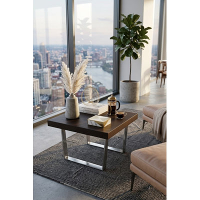 Table de bout de style traîneau Pangea Home Sienna