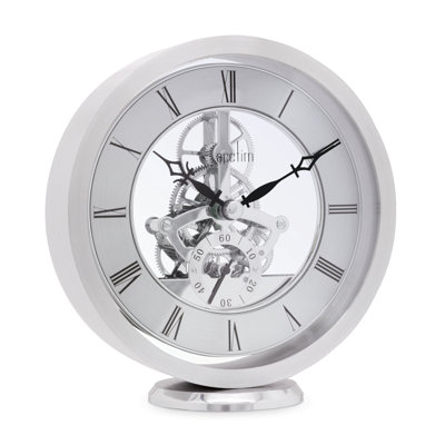 Millenden Roman Numeral Metal Quartz movement / Crystal Tabletop Clock