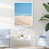 White Single Picture Framed