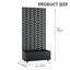 Tinsley Metal Planter Box With Trellis And Wheels-292967088-285462063