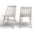 Kloss Solid Wood Slat Back Side Chair-1545482069