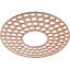 Médaillon de plafond 22 po x 22 po x P 8 po x P 3/8 po Fink-63411995-63412002