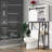 Over The Toilet Storage Cabinet With Sliding Barn Door, Bathroom Shelves Over Toilet Storage Featuring Adjustable Shelves And Side Storage Rack For Compact Bathrooms Use White