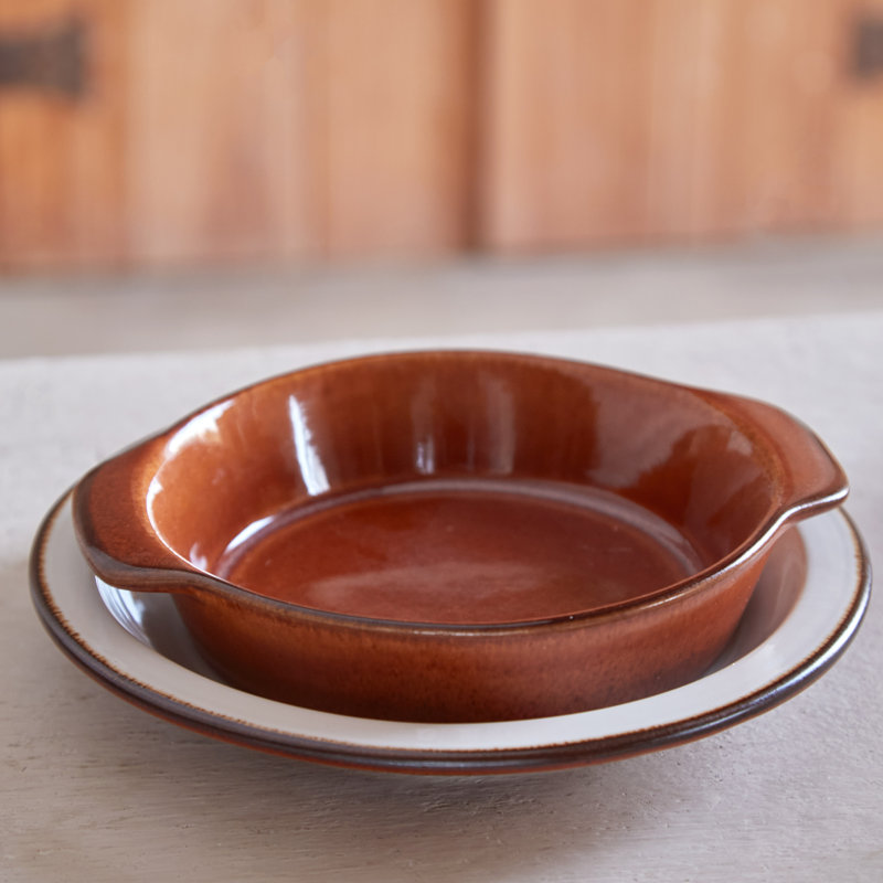 Poterie Stoneware Ramekin Set, 1.5" H x 7.5"L x 6.25" W