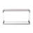 Abubakary 55'' Glass Top Console Table