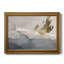 Watercolor with Gold I - Peinture sur toile encadrée-1996628585