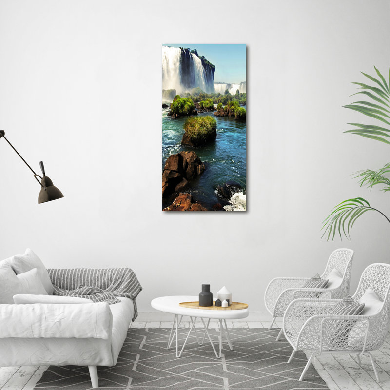 Waterfall Igaz - Wrapped Canvas Print
