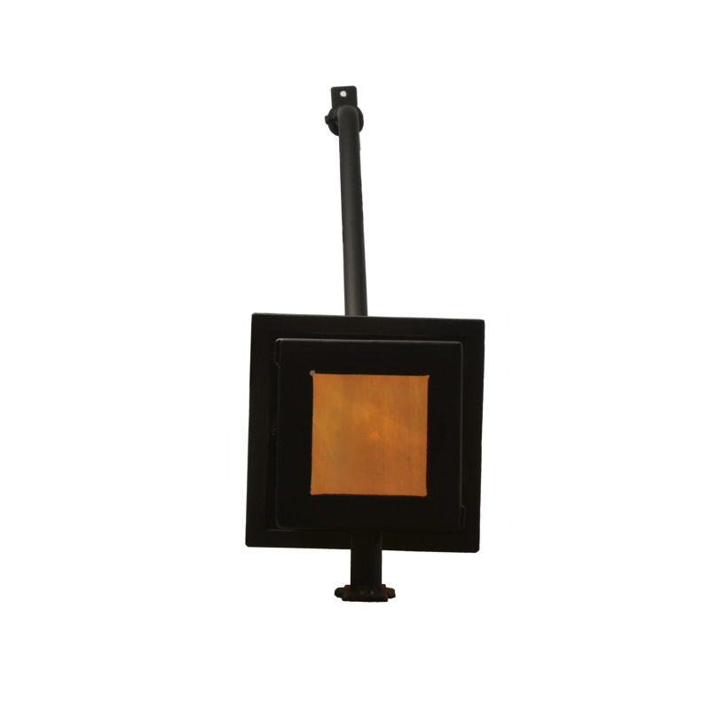Portico Mission Steel Swing Arm Sconce