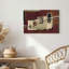 Art mural sur toile Maroon and Beige-1948167345