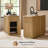 Henderson Modern Fluted End Table with Built-In Charging Station-1038260080