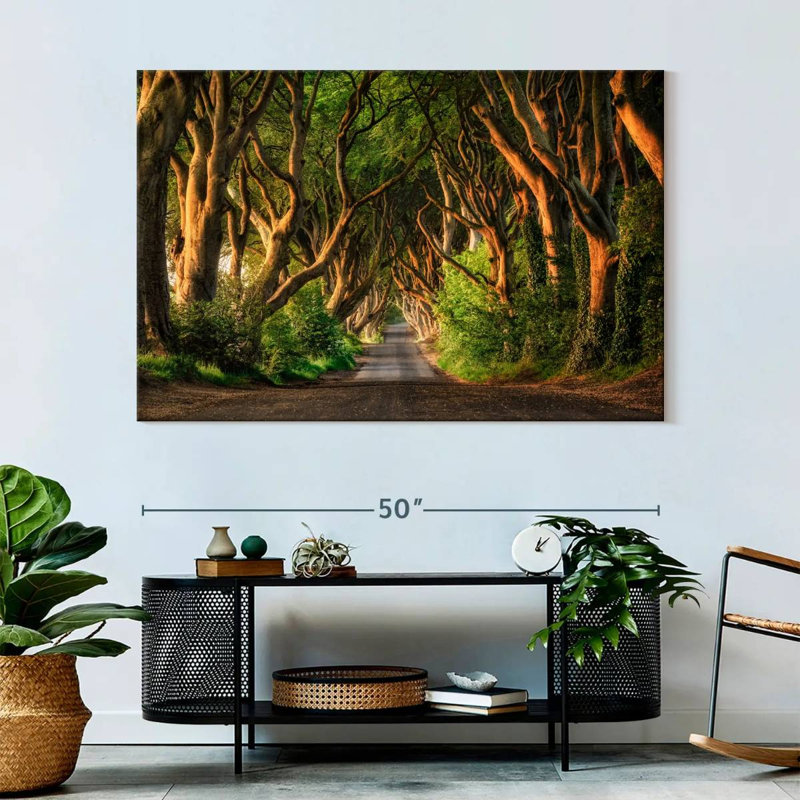 Kavia, forêt de haies sombres Ballymoney, H 34 po x l 51 po