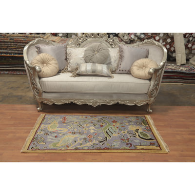 Tapis motif animalier en laine à motif animalier 3 x 5