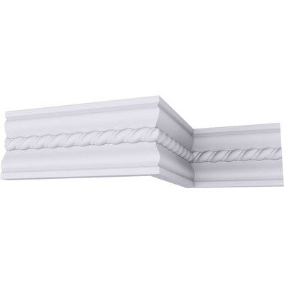4"H x 3/4"P x 94 1/2"L Oslo Rope Chair Rail or Casing Moulding