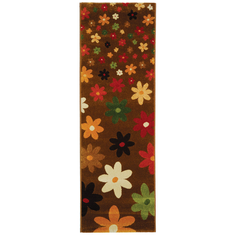Bloemer Performance Floral Rug, Runner 2'4" x 6'7"