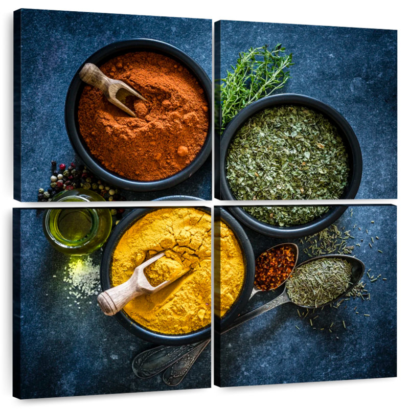 Épices alimentaires indiennes Yarlin, H 18 po x l 18 po