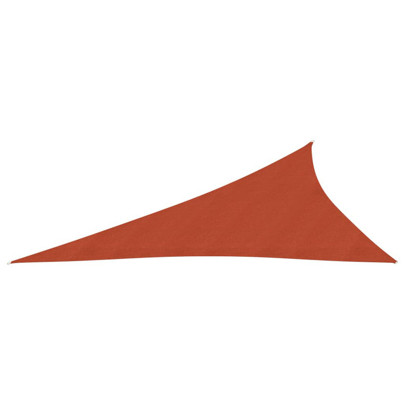 Finesse 4m x 5m Triangular Shade Sail, Terracotta