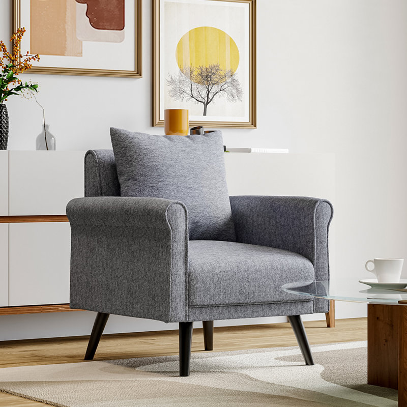 Coomberdale Upholstered Armchair, Grey