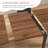 23-118" Mid Century Extendable Wood Dining Tale For 10, Brown Wood Retangular Kitchen Table For Dining Room-1391964151