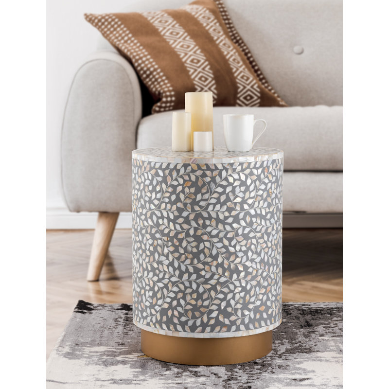 Table de bout Megois, gris