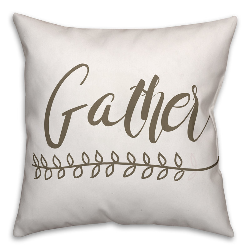  Gather Throw Pillow