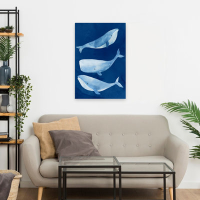 Whales And Ocean  Silent Depth II Art