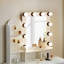 Besancon 4 drawer dressing table with light-967880456