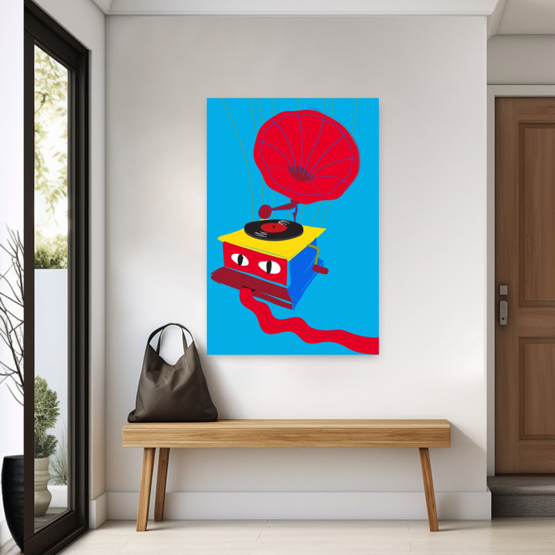 Art contemporain Art contemporain, H 60 po x l 40 po