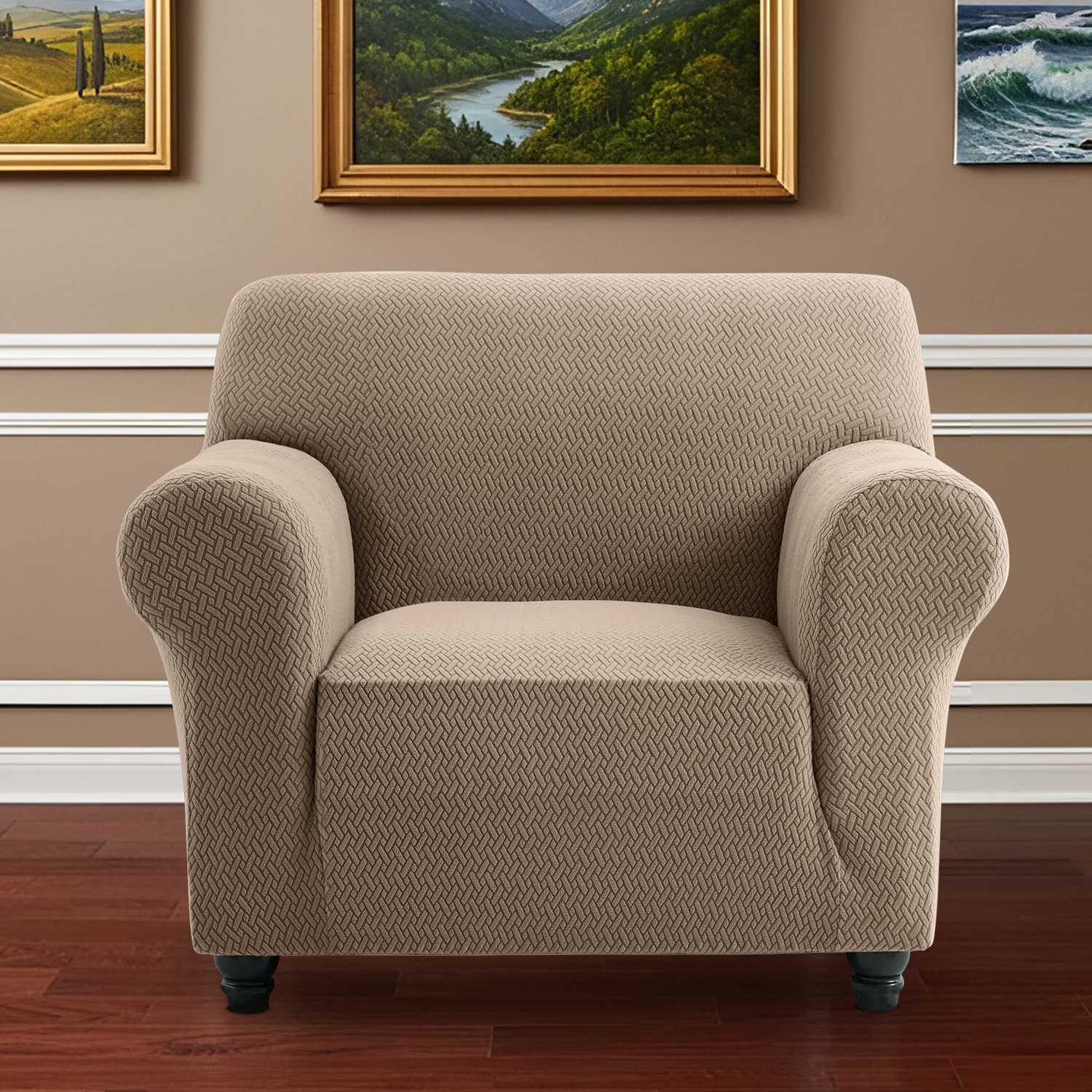 17 Stories Luxury Stretchable Spandex Sofa Slipcover – Breathable
