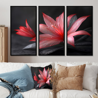 Goulart - Hibiscus Wall Decor Set