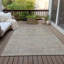 Machine Washable Indoor/Outdoor Oden ACN2148 Striped Rug-422597776