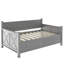 Lit de jour simple avec 2 grands tiroirs-112290842