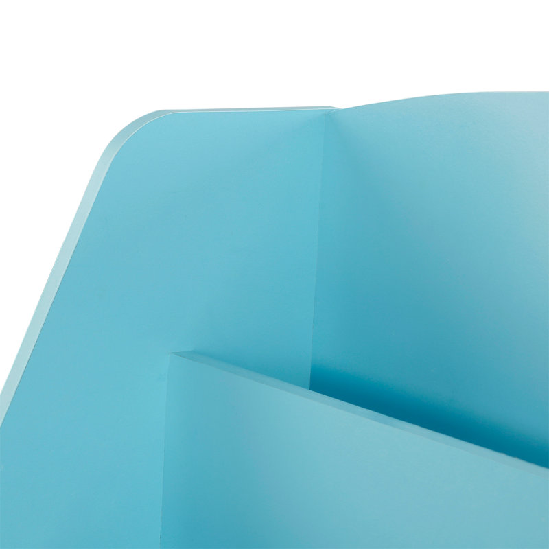 62cm Book, Magazine, Bookcase Display, Light Blue