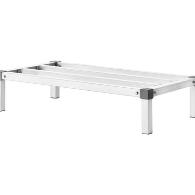 Aluminum Dunnage Rack, 36 X 20 8, 1000 Lbs Heavy - Duty, Ideal For Fertilizer And Food Storage In Supermarkets, Easy To Clean Capacity All Welded 20, 8 Off Floor, Aquarium Potted Plant Kitchens