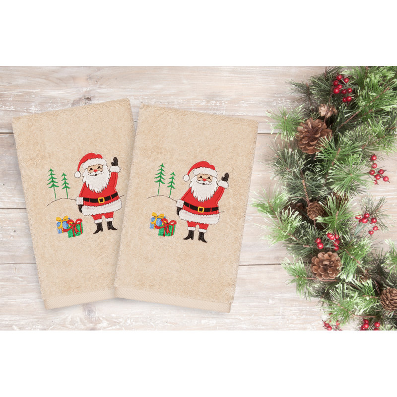 Serviette de toilette Christmas Christmas, Sable
