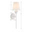 Applique murale en acier Margo-84159247