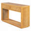 Console de 55 po, table d'entrée en bois rustique avec tiroirs de rangement et tablette ouverte, table de canapé élégante pour le couloir et le salon